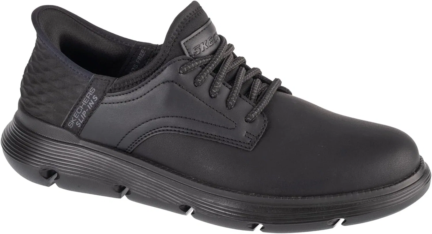 Кроссовки Skechers Herren Garza Gervin, Black (Black Leather)