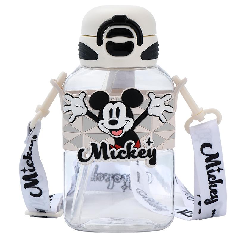 

Летняя бутылка для воды, стакан с двойной соломинкой, милый мультяшный дизайн 700 мл Disney, Mickey Mouse [Double Drink Version/Tritan High Temperature Resistant Material]