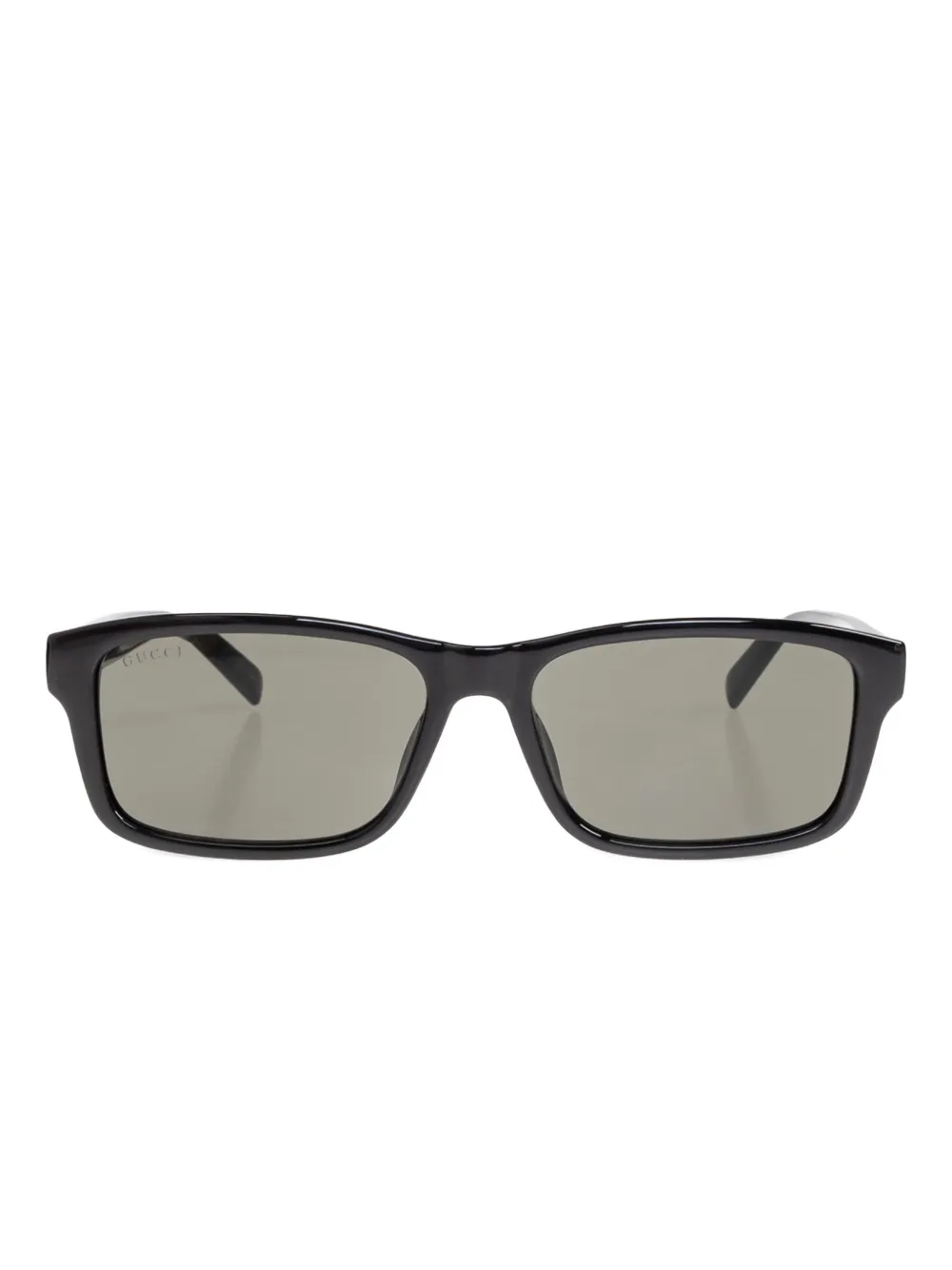 

Солнцезащитные очки в прямоугольной оправе Gucci Eyewear, черный