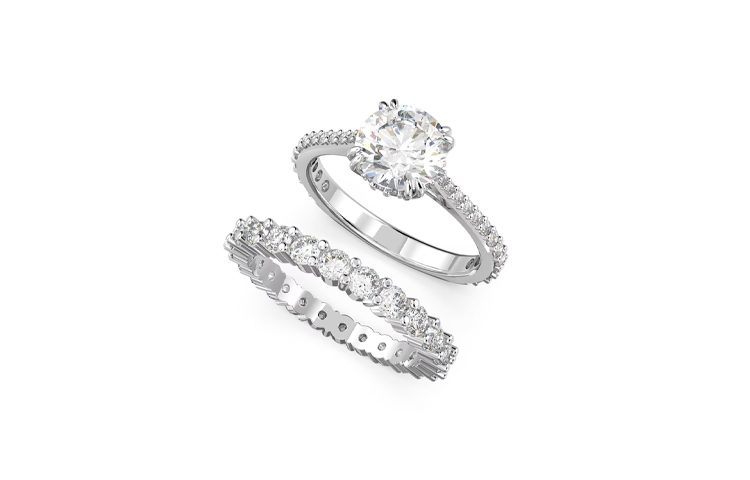 

Swarovski Кольцо Constella Rings женское белое