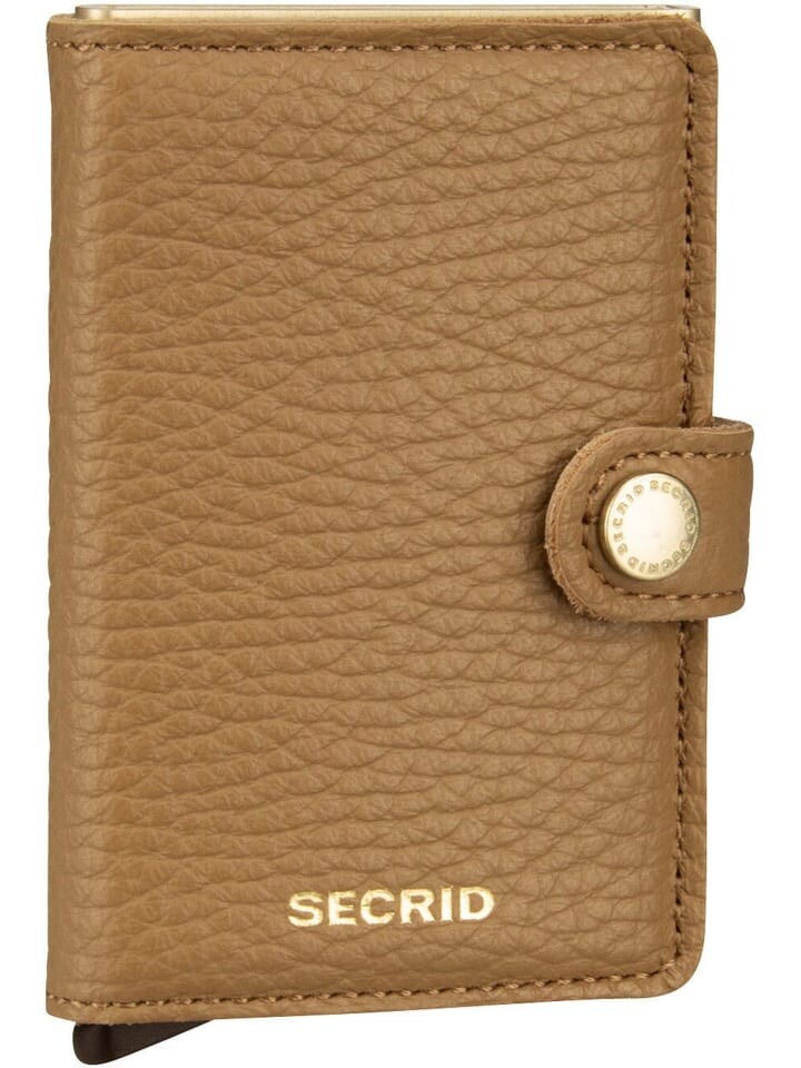 

Кошелек Secrid Geldbörse Miniwallet Pebble, цвет Cappuccino