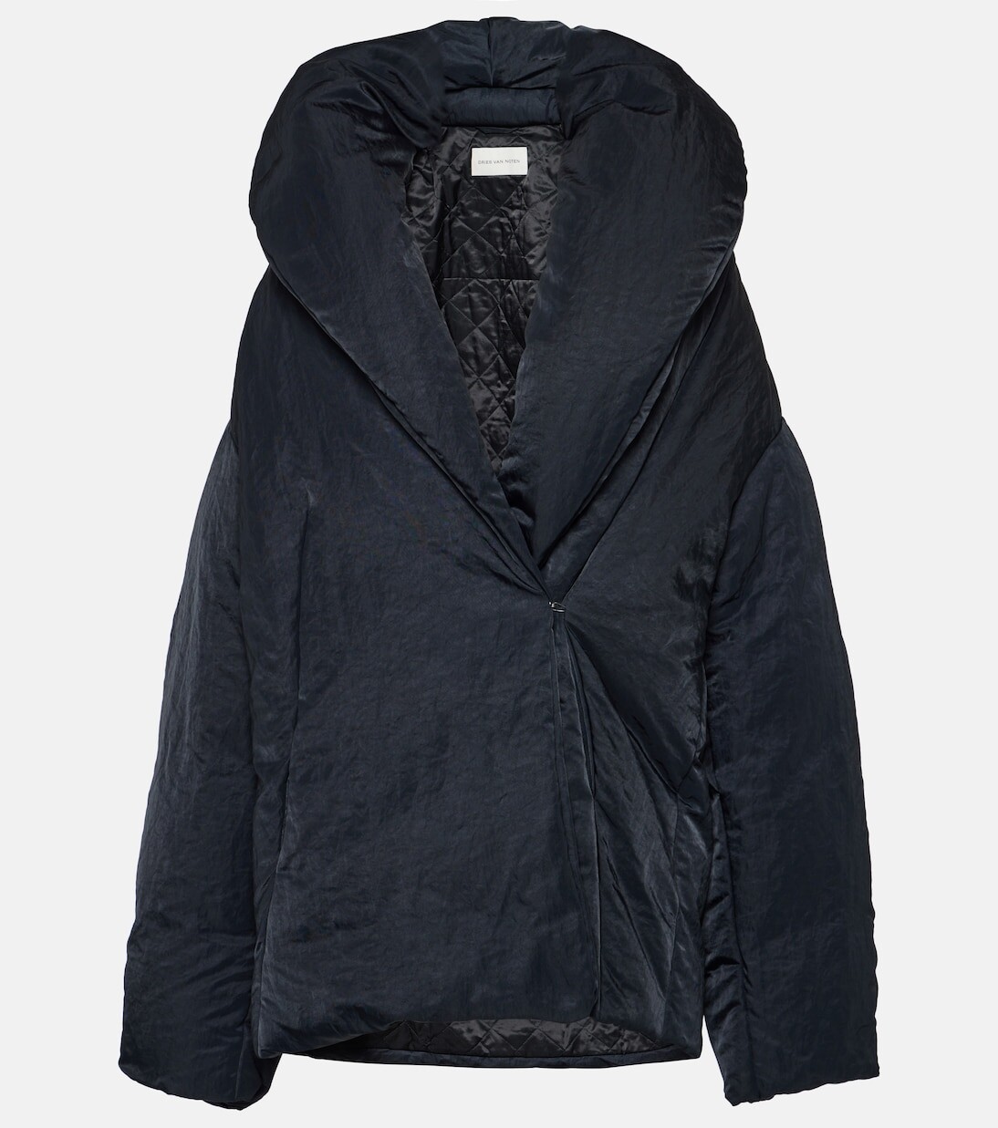

Пуховик voltaire оверсайз Dries Van Noten, черный
