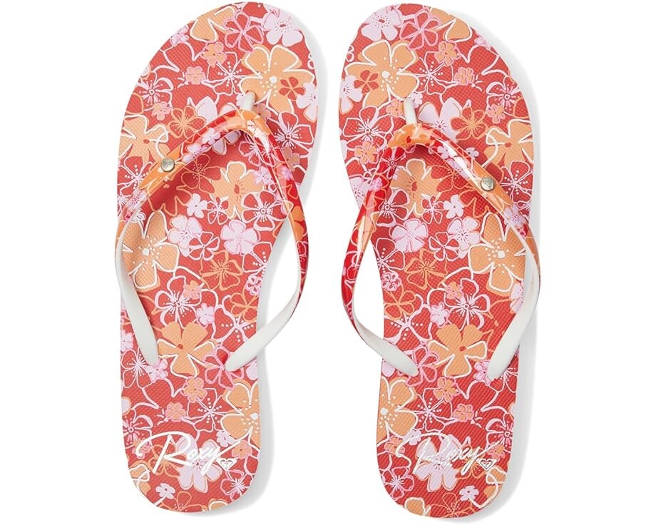 

Сандалии Roxy Portofino III, цвет True Red/Pink