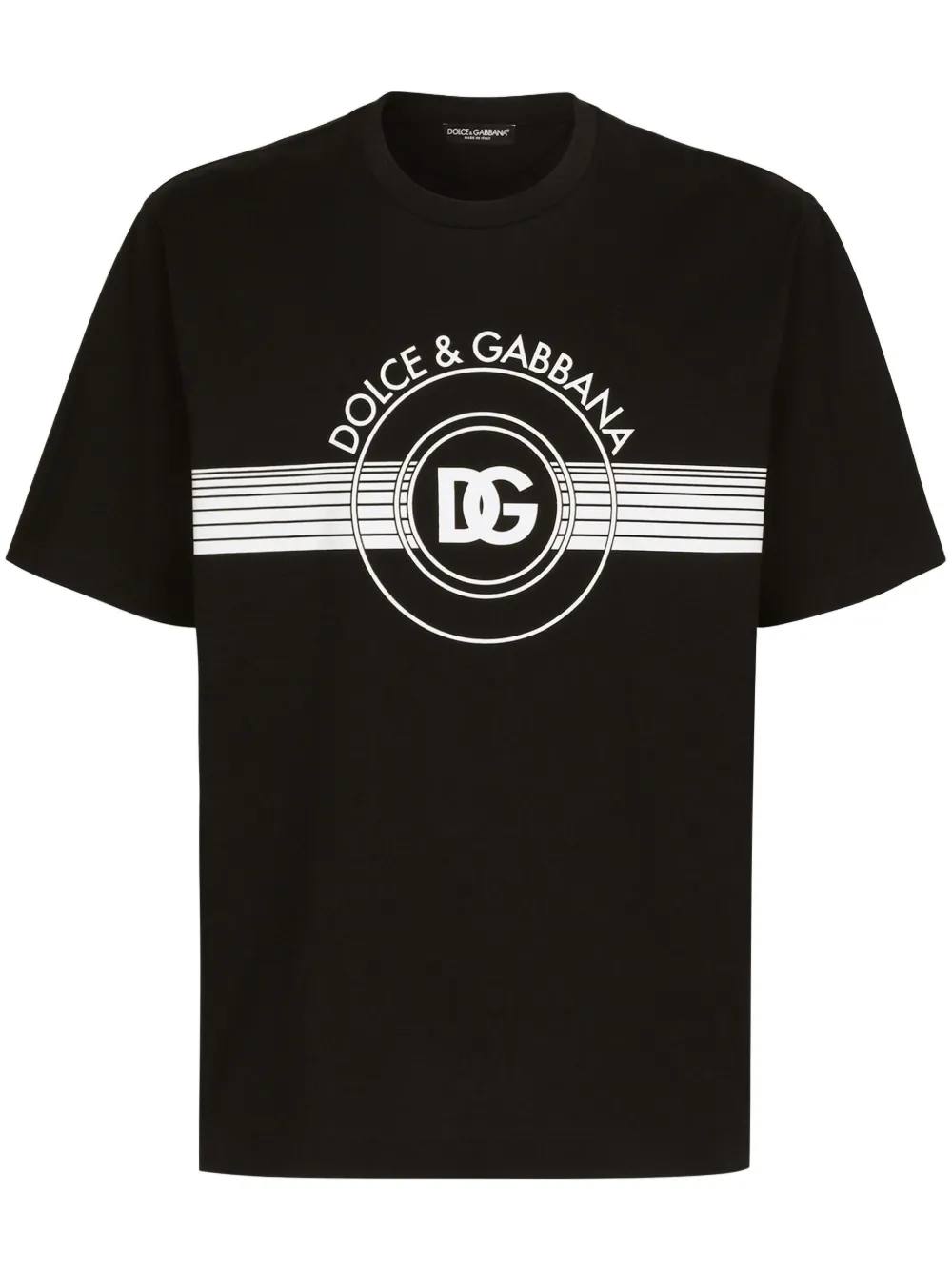 

Футболка с логотипом DOLCE & GABBANA, черный