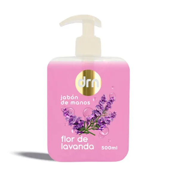 Мыло с экстрактом лаванды DRN Jabón Liquido Manos Flor De Lavanda 500 мл