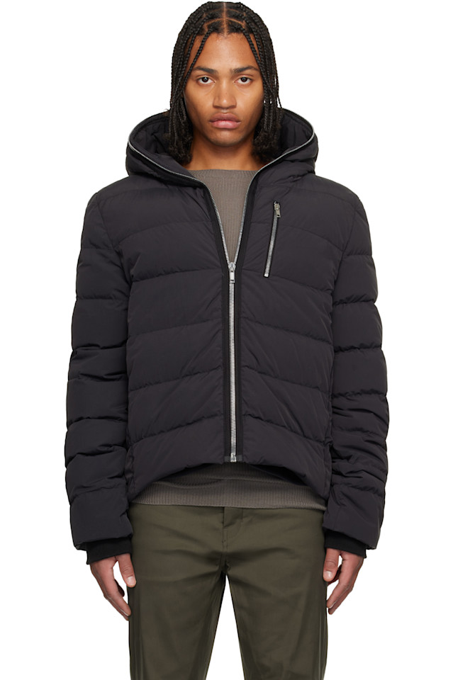 

Стеганая пуховая куртка Concordians Rick Owens, черный