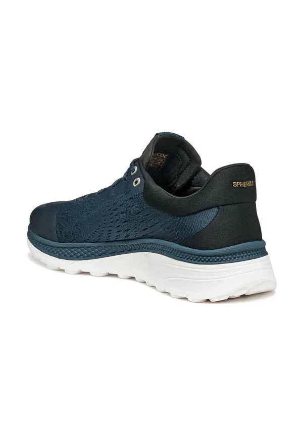 Низкие кроссовки spherica actif Geox, Dark Avio Black — фото 4