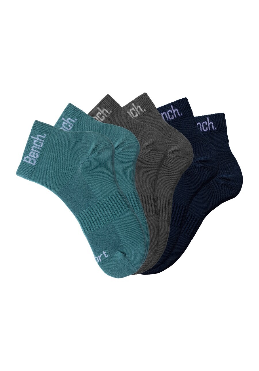

Носки BENCH Athletic Socks, цвет turquoise/grey/black