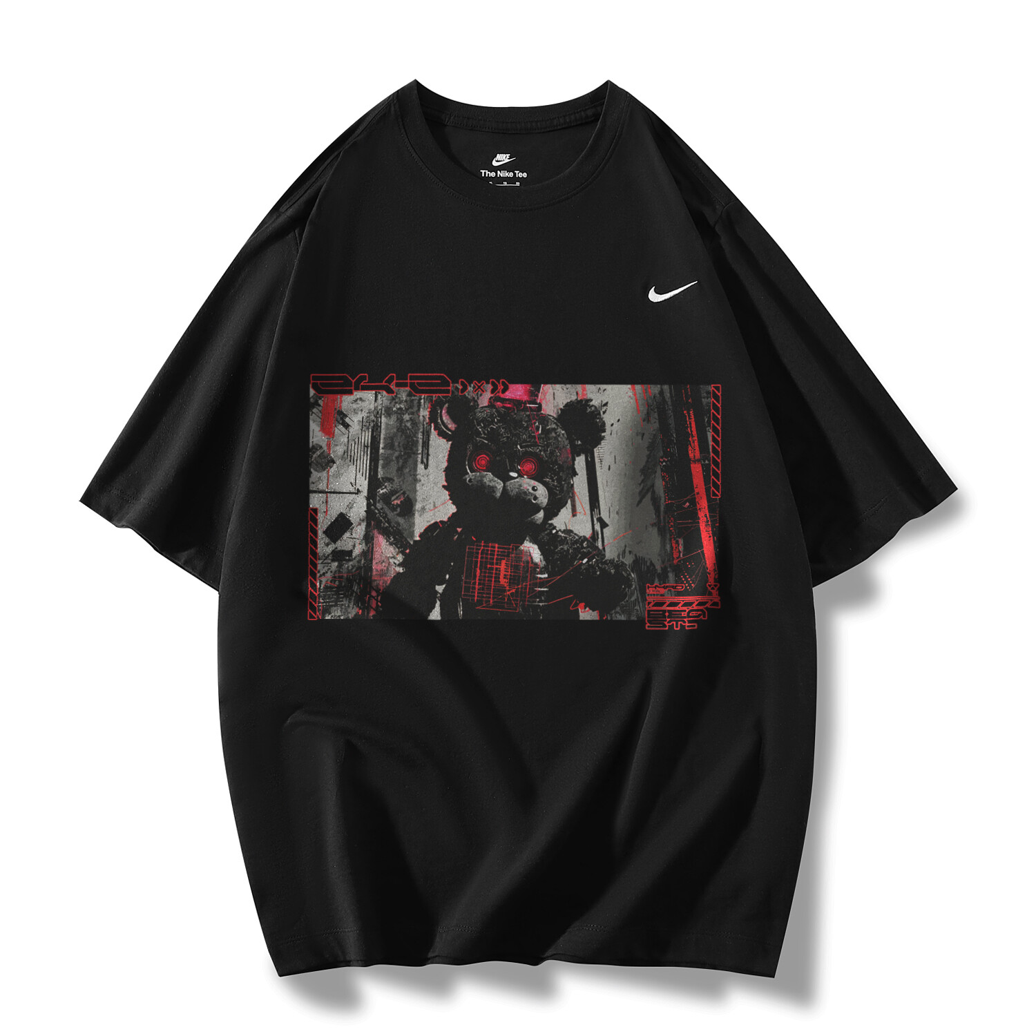 

Футболка унисекс черная Nike, черный