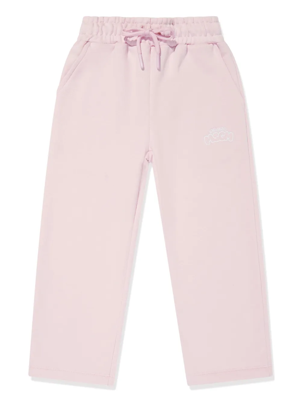 

Спортивные брюки с вышитым логотипом MSGM Kids, розовый