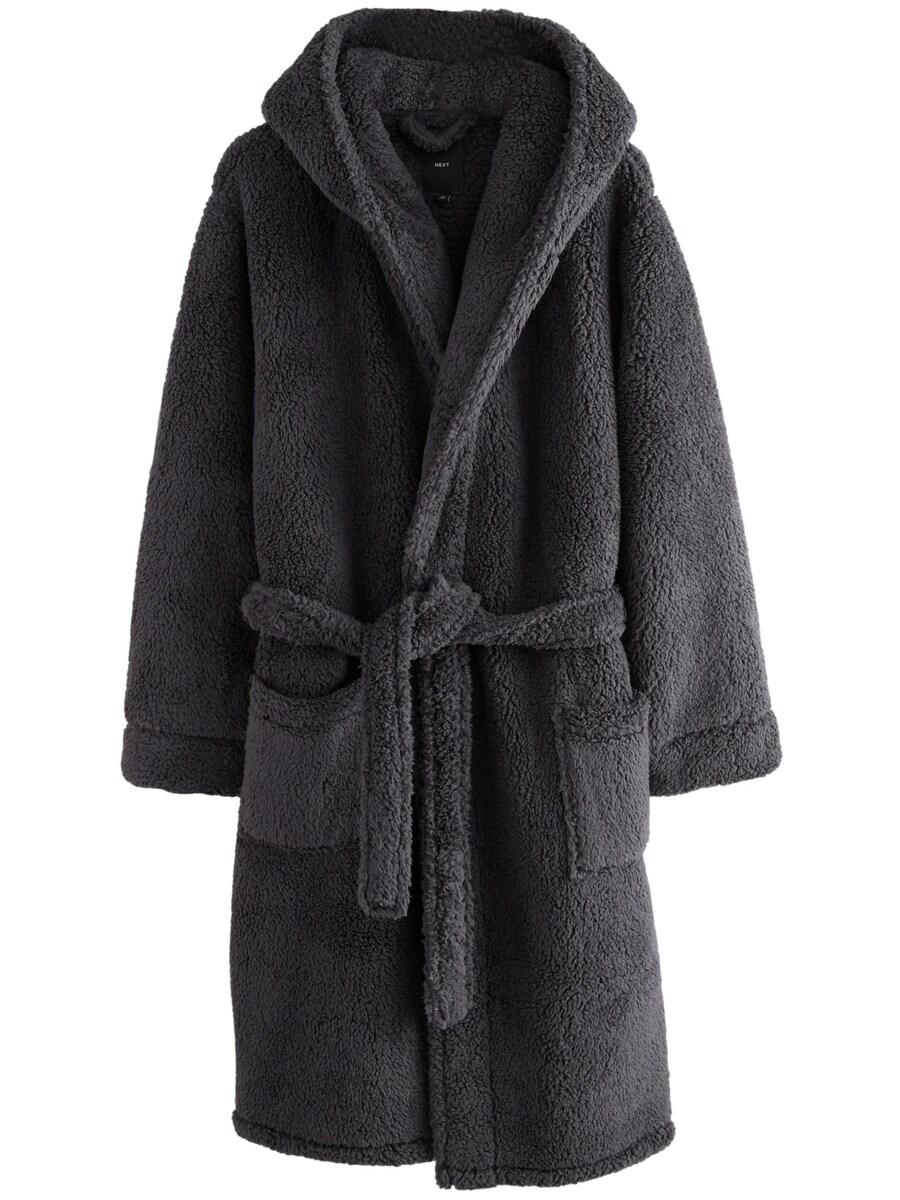 

Короткий халат Next, серый