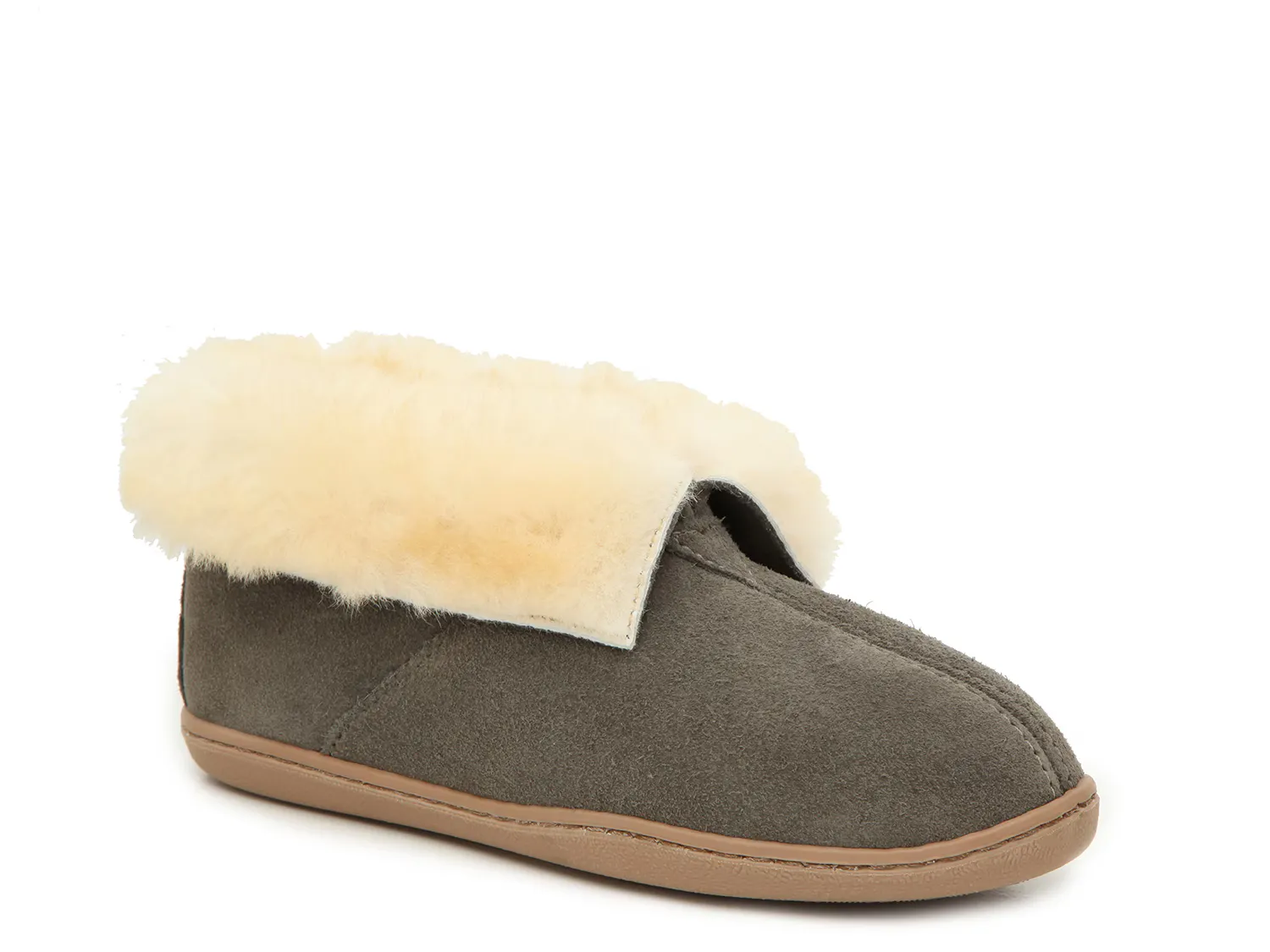Тапочки Sheepskin Bootie Slipper Minnetonka, серый