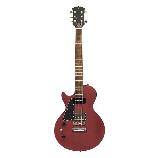 

Электрогитара Stagg SEL-HB90-CHRRYL Standard Series Solid Mahogany Body 6-String Electric Guitar For Lefty Players