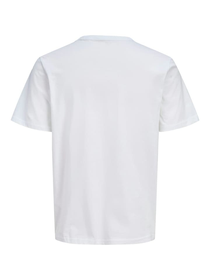 JACK & JONES Junior Футболка колледжа JJCOLLEGE JNR ярко-белого цвета — фото 2