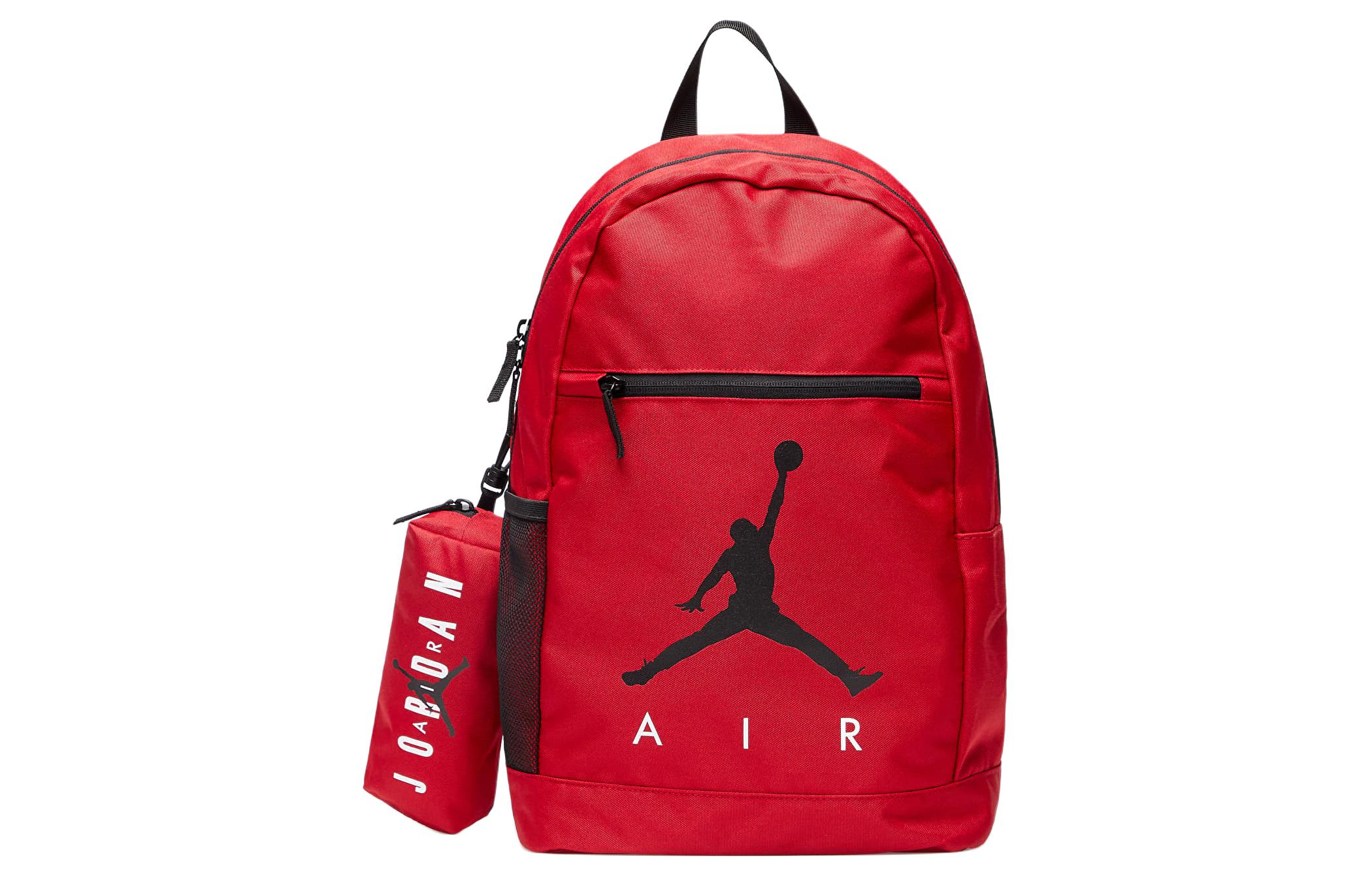 

Jordan Полиэстеровый рюкзак обычный мужской красный, Red