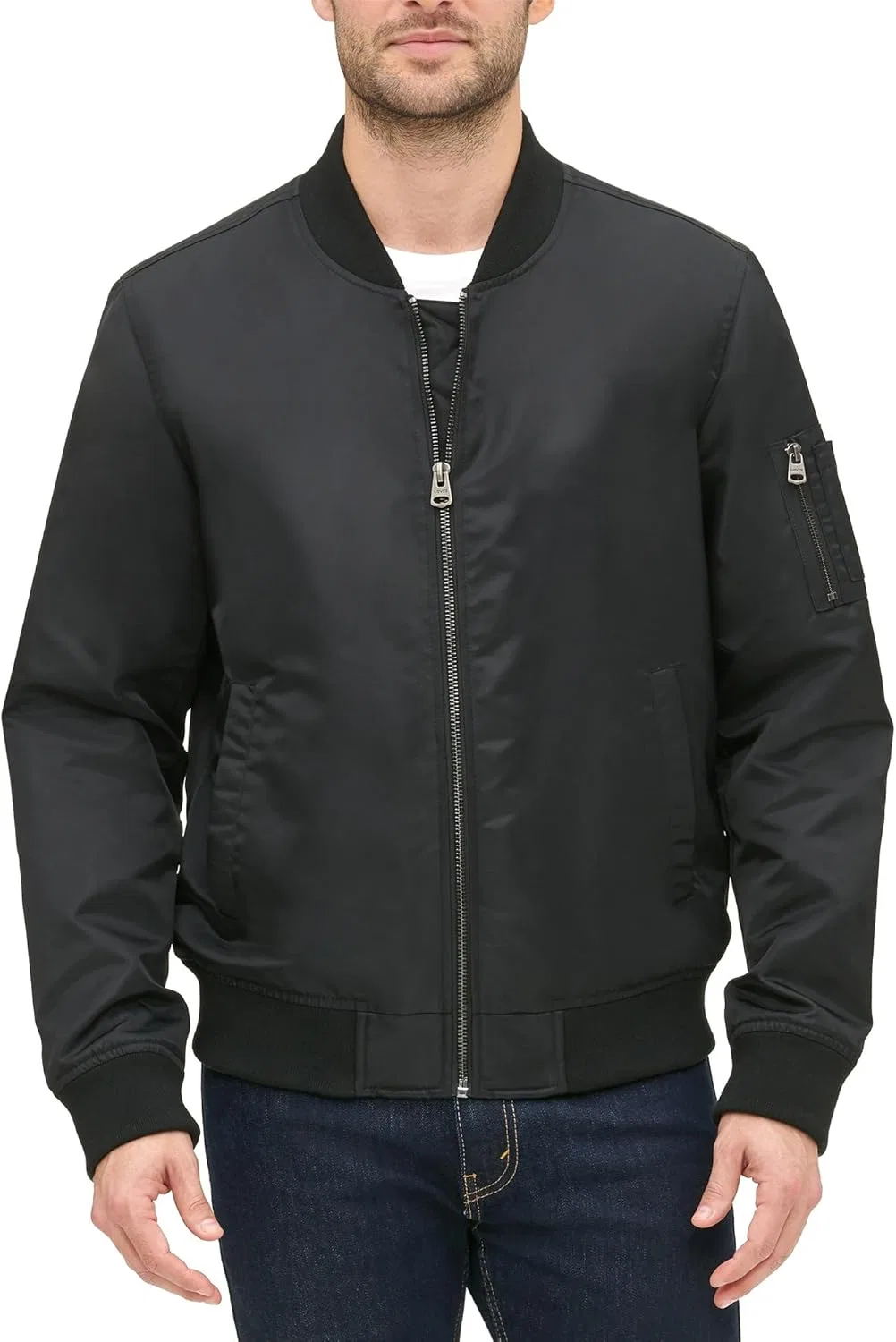 Мужская куртка-бомбер Levi's Flight Satin Unfilled Ma-1 Levi's