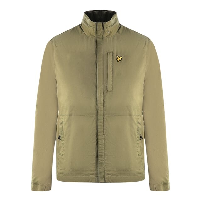 

Легкая куртка с воротником-воронкой Lyle & Scott, зеленый