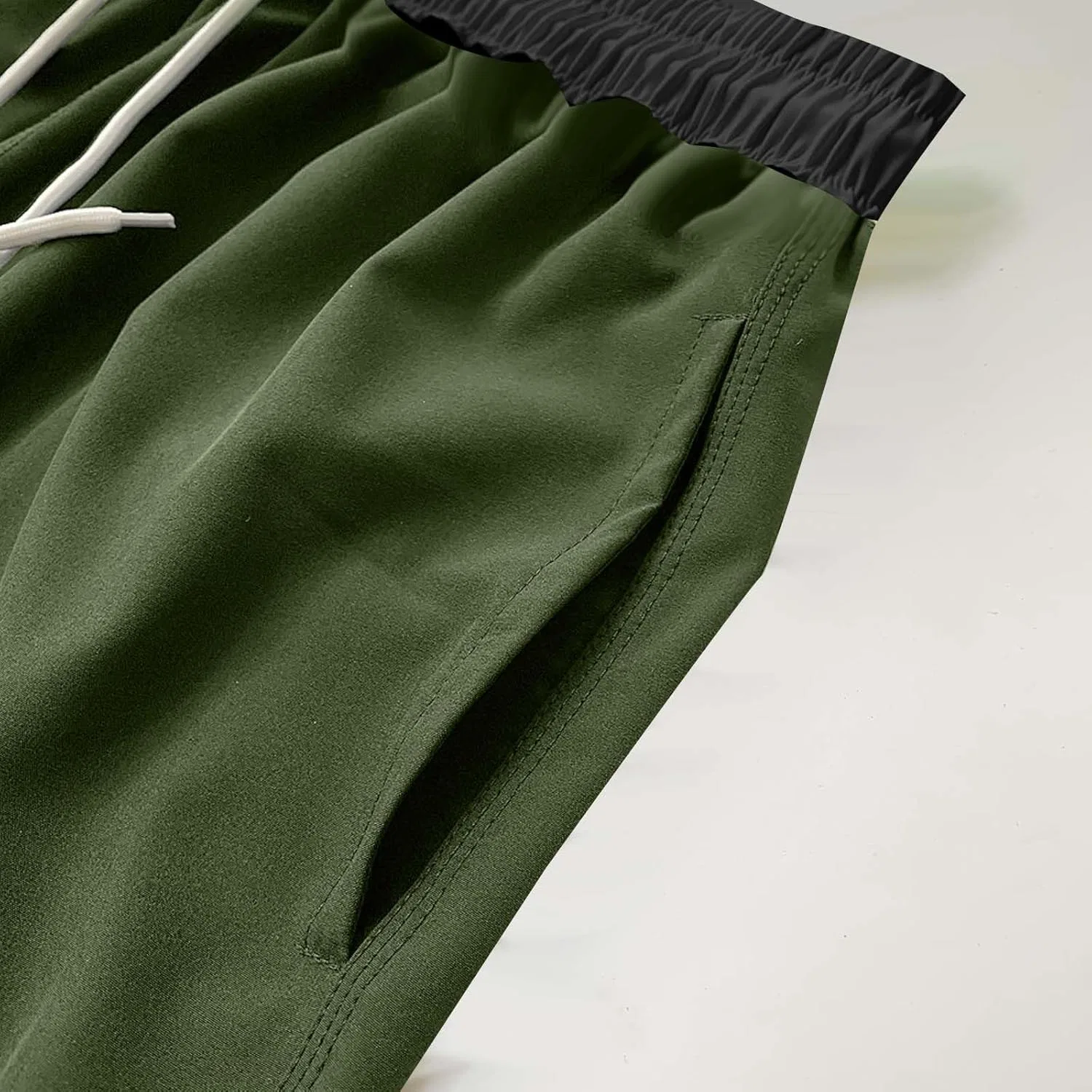 Плавки мужские, быстросохнущие, Generic, Army Green — фото 2
