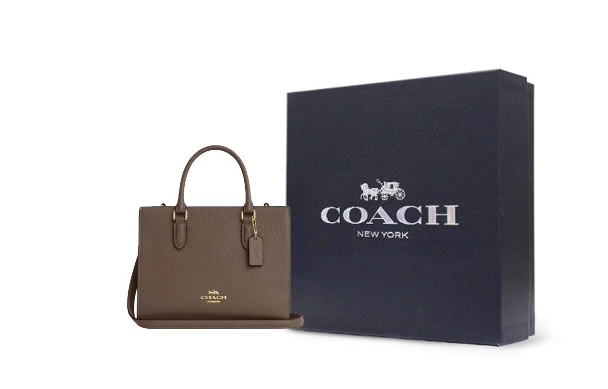 

COACH Сумка тоут Maggie Cow из кожи