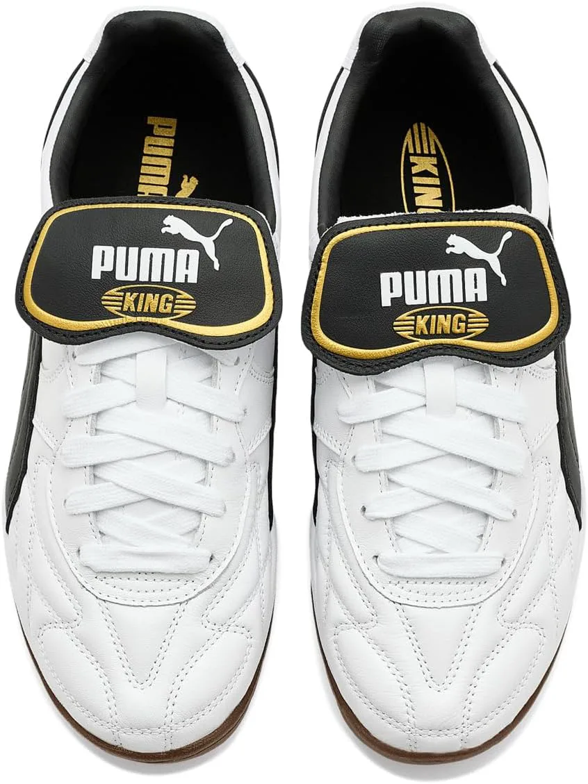 Мужские кроссовки Puma King для зала, белый/черный — фото 2