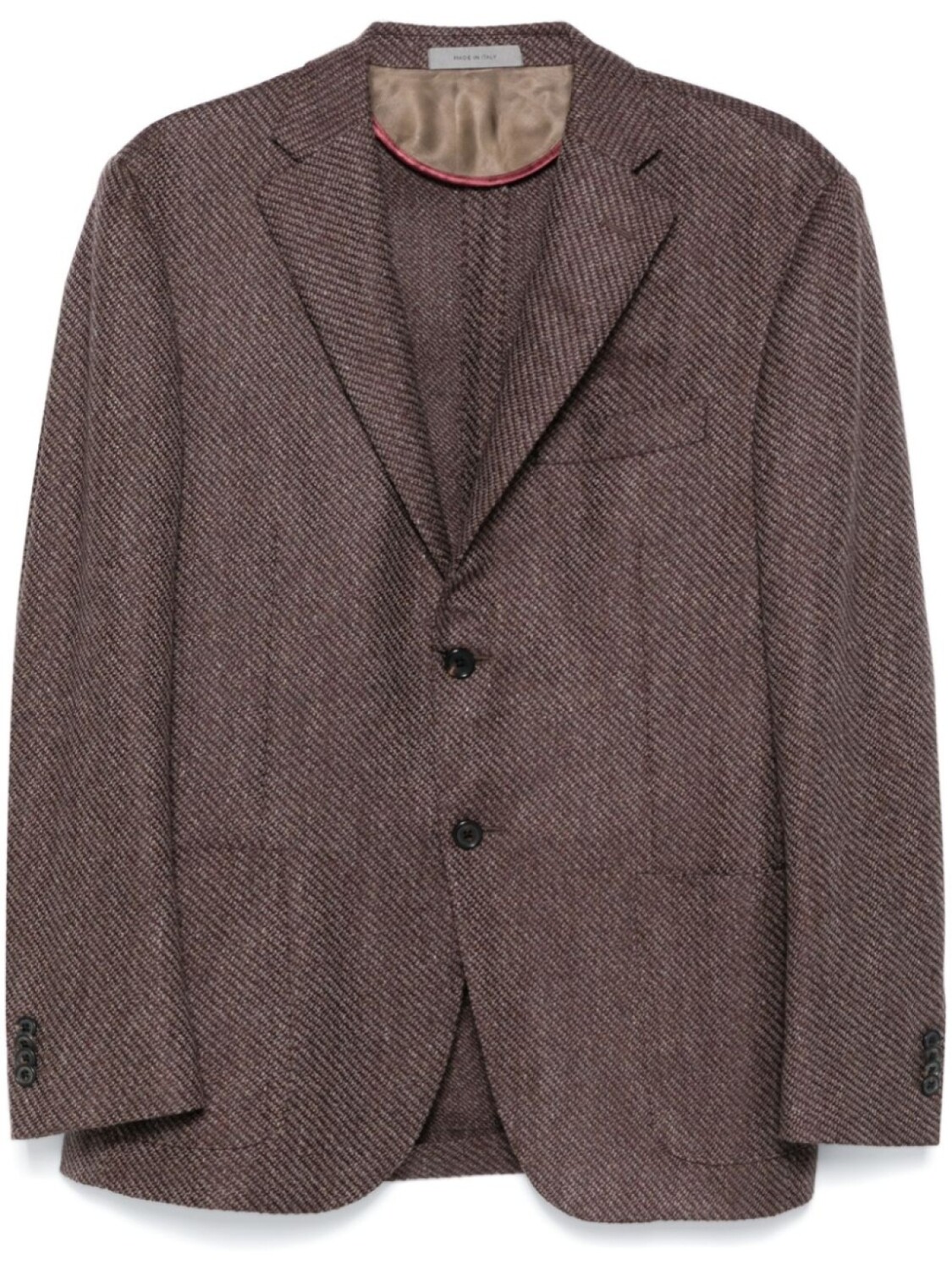 

Однобортный пиджак Corneliani, коричневый