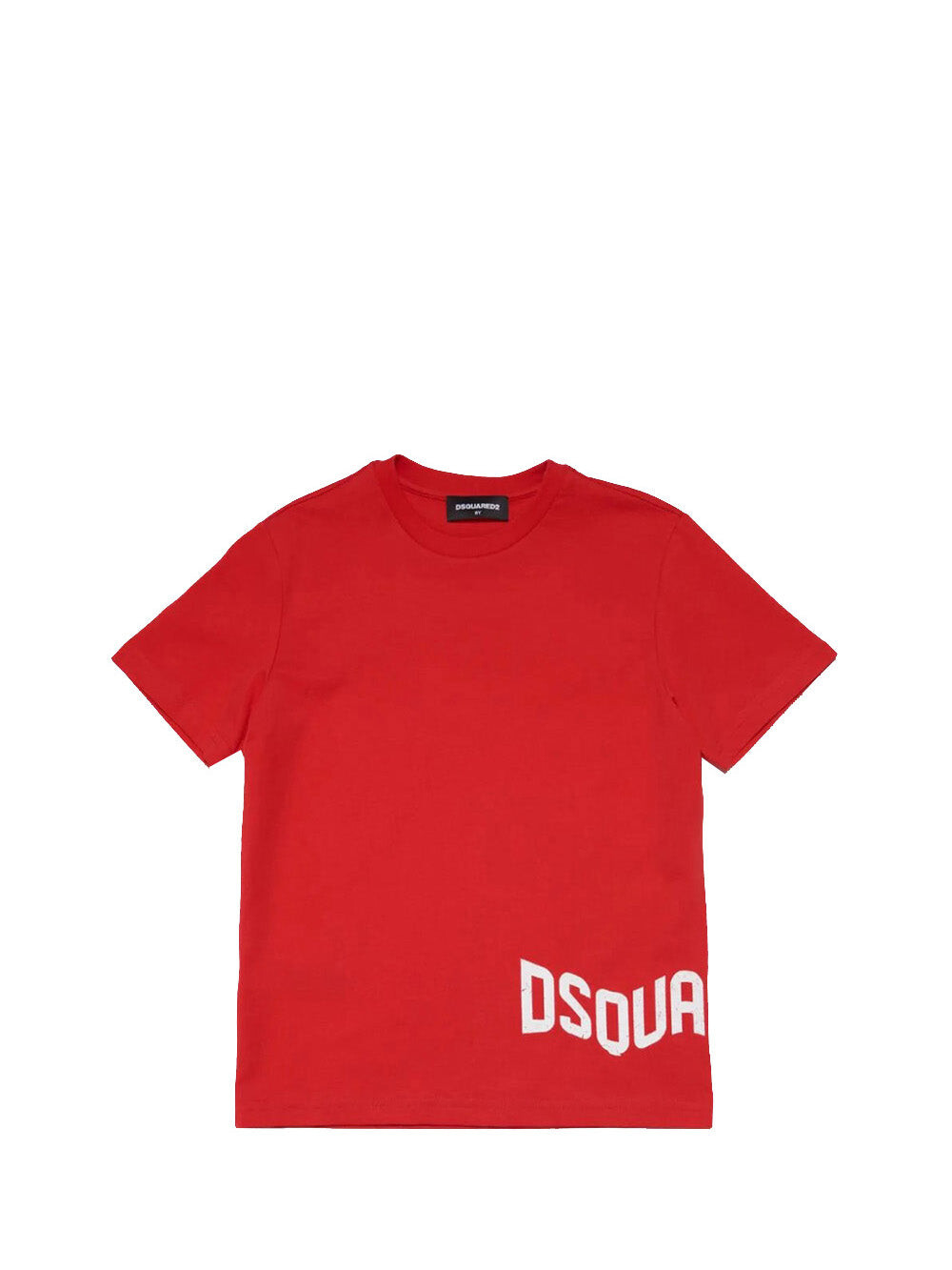 

Красная детская футболка Dsquared