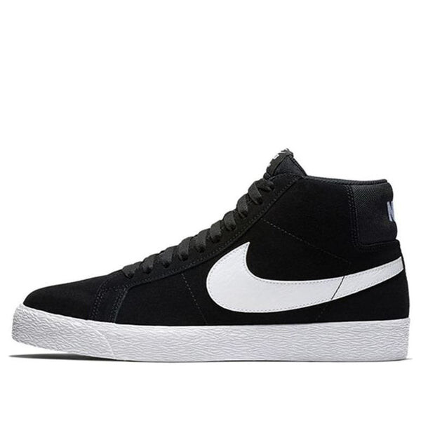 

Кроссовки zoom blazer mid sb 'black' Nike, черный