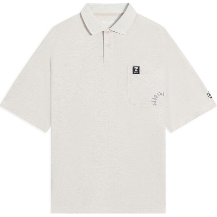 

Мужская рубашка поло Badfive Heather Grey Lining, цвет Heather Gray