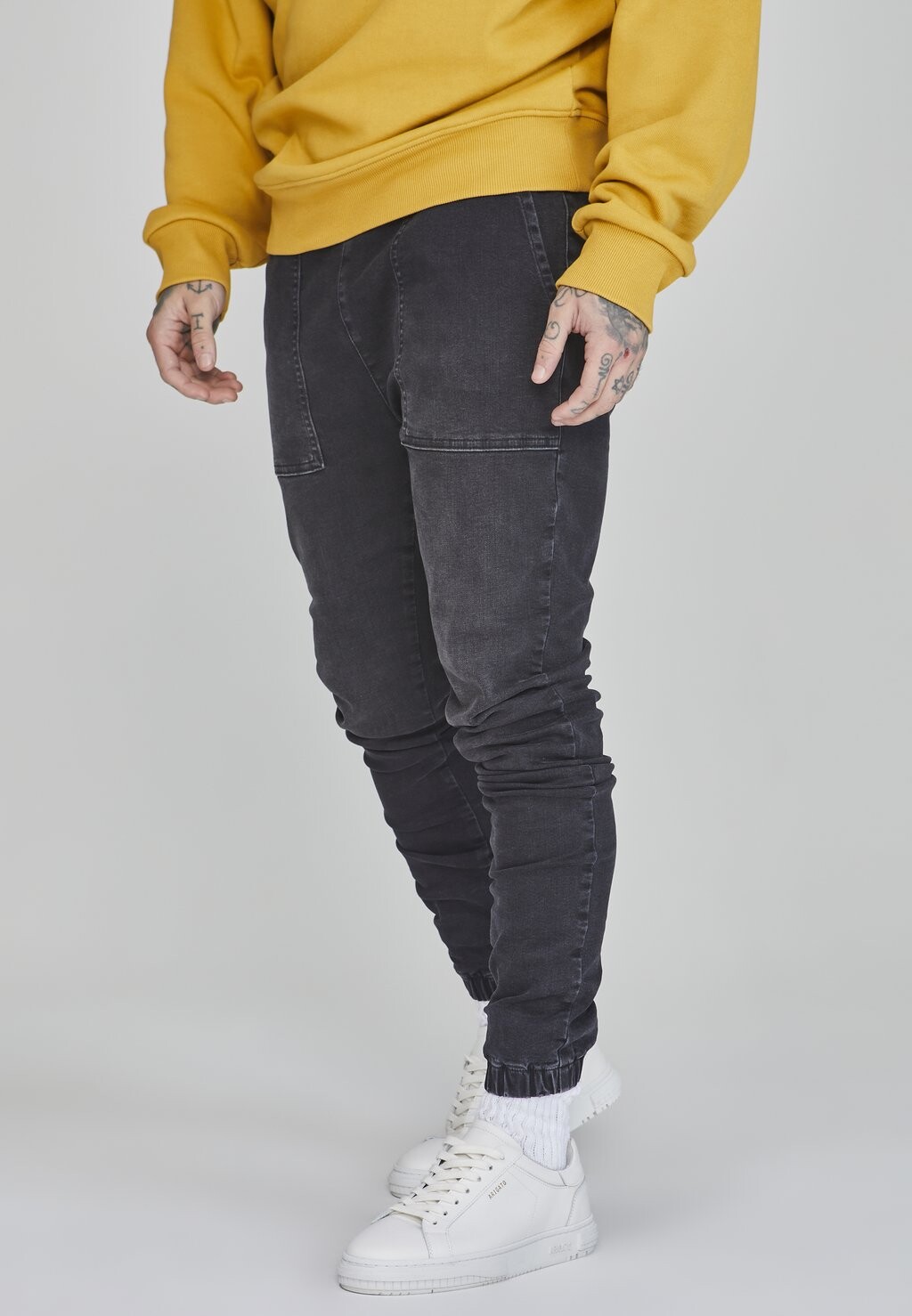 

Джинсы скинни SIKSILK, черный