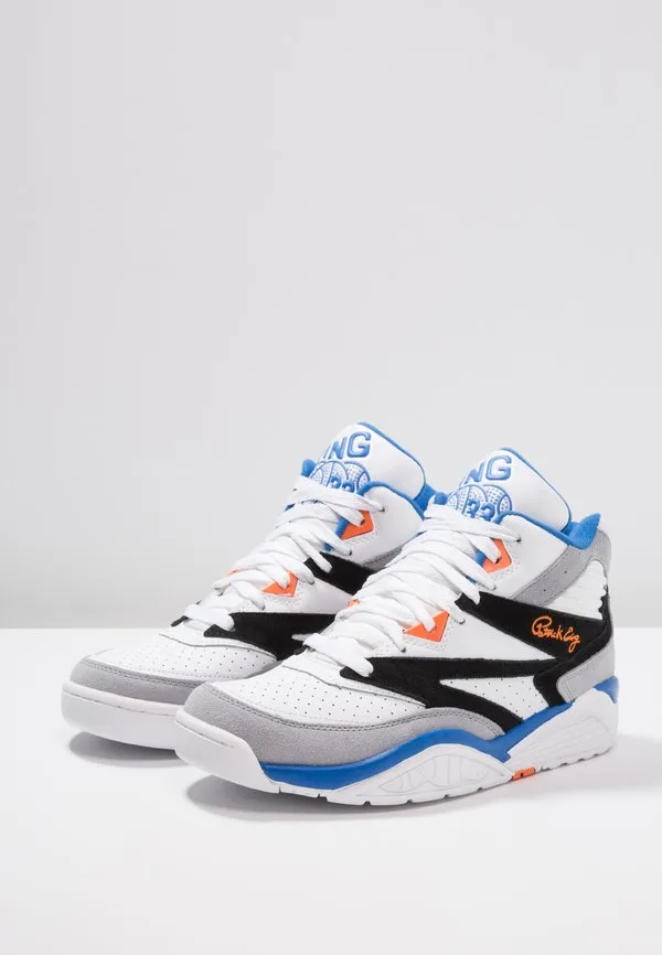 Спортивные кроссовки sport lite с высоким верхом Patrick Ewing, White/Grey/Blue — фото 3