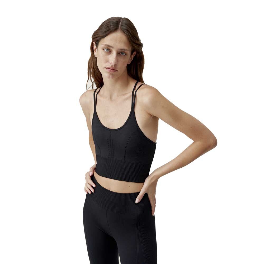 

Спортивный топ Born Living Yoga India Medium Support, черный