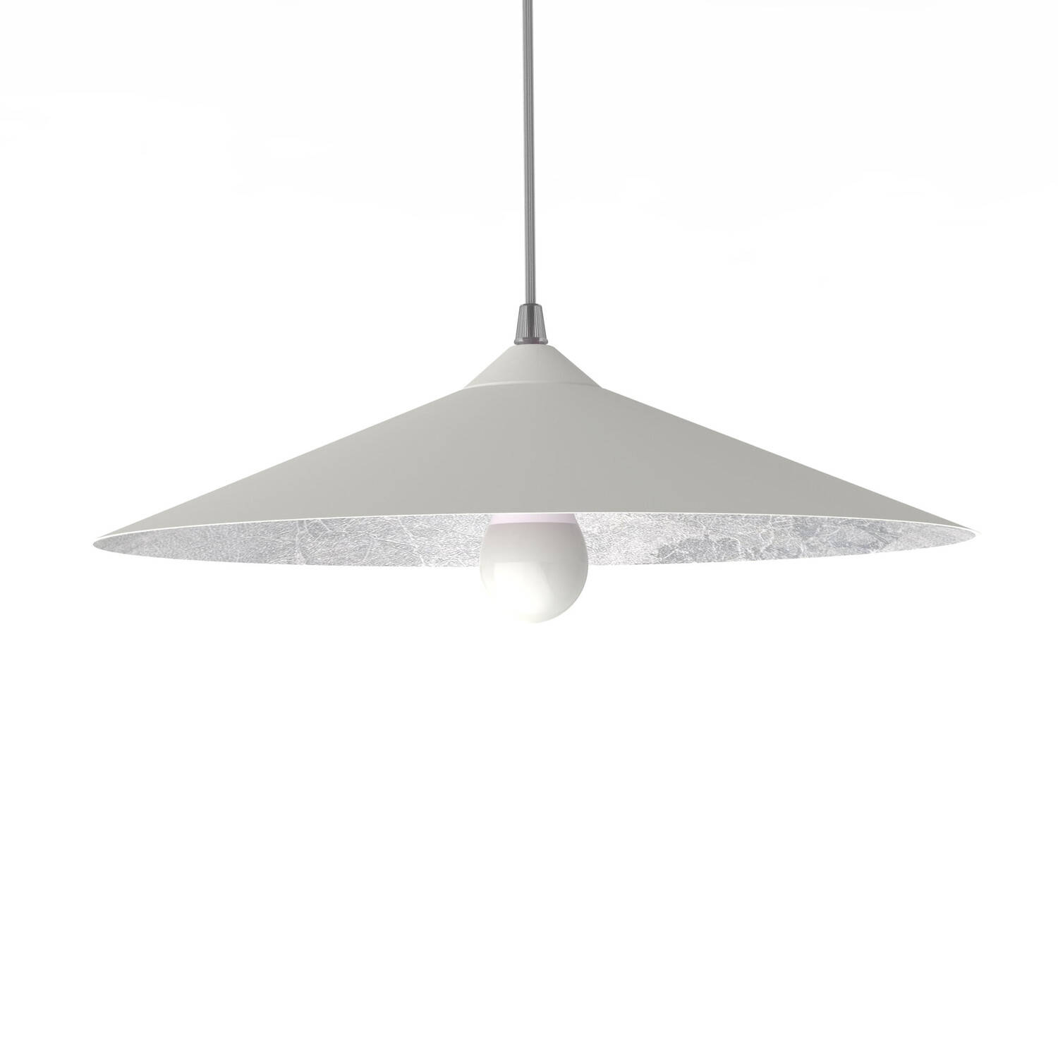 

Подвесной светильник Lumicom, 40x40x10 см, белый