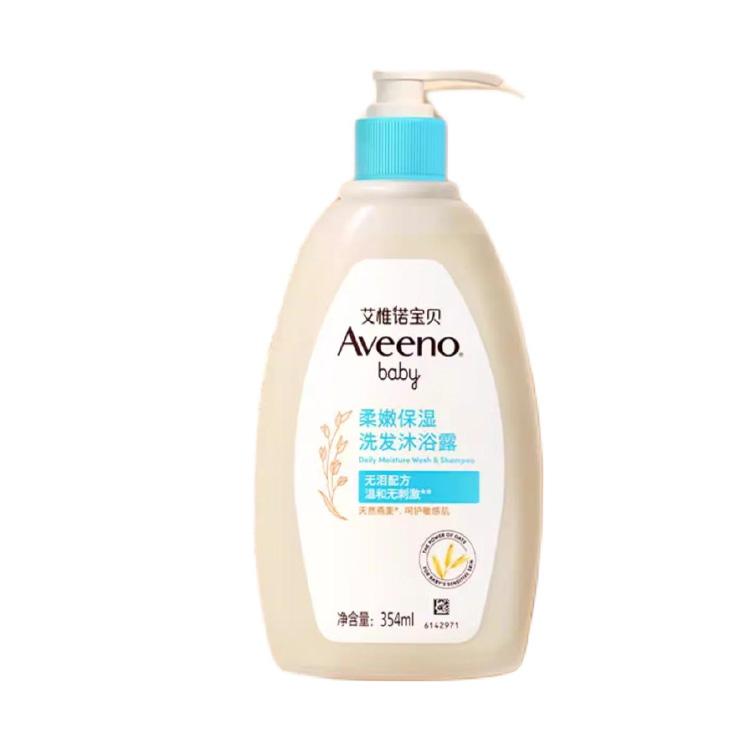 

Нежный и мягкий 2 в 1 шампунь-гель для душа Baby Aveeno, 354ml