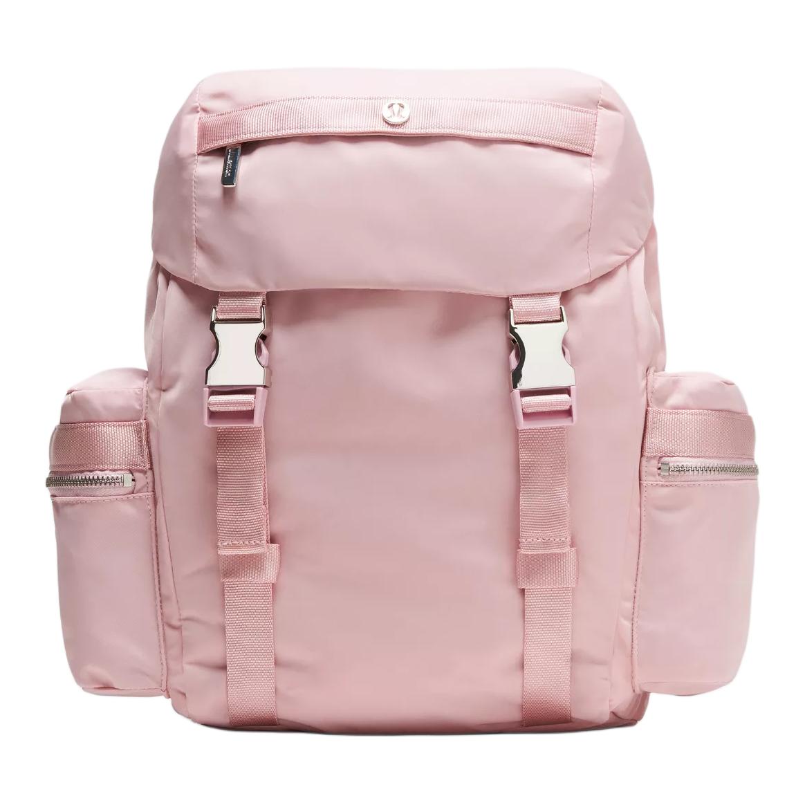 

Lululemon Полиэстеровый рюкзак для женщин розовый, Pink