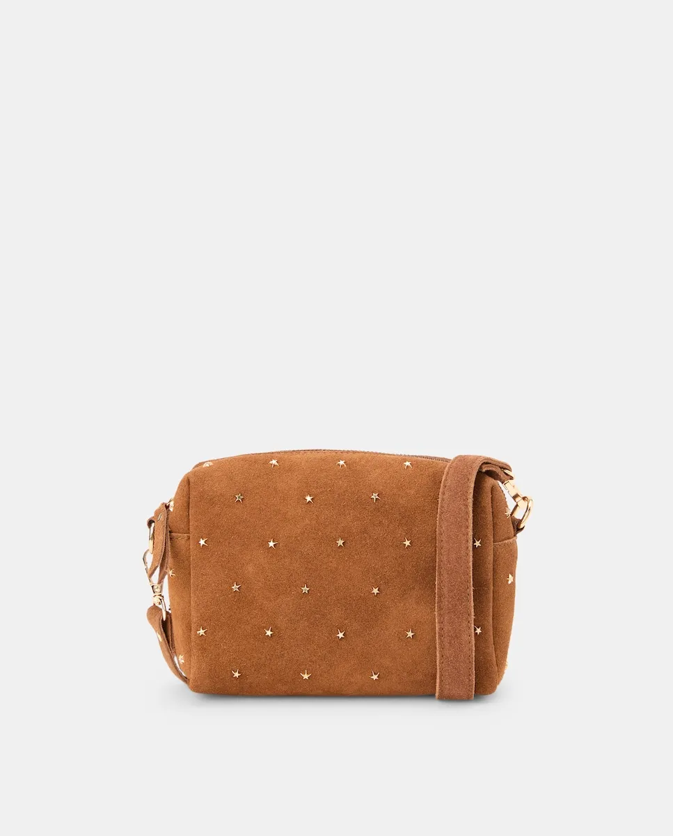 

Женская кожаная сумка через плечо Green Coast, коричневый