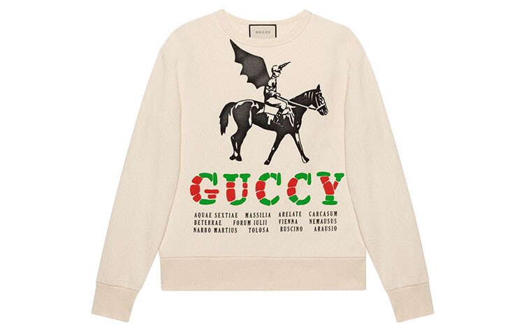 

Толстовка мужская Off White Gucci, кремовый