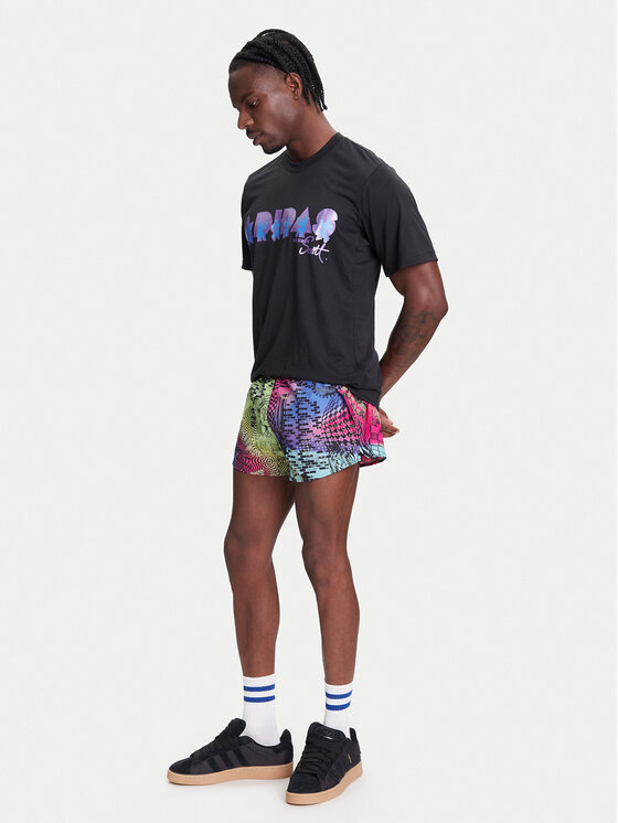 Облегающие спортивные шорты Jeremy Scott JL7621 Adidas, мультиколор — фото 2