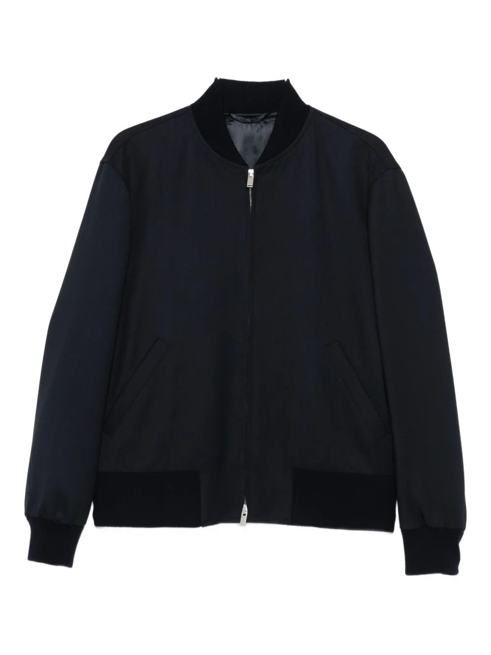 

Бомбер на молнии Lardini, синий