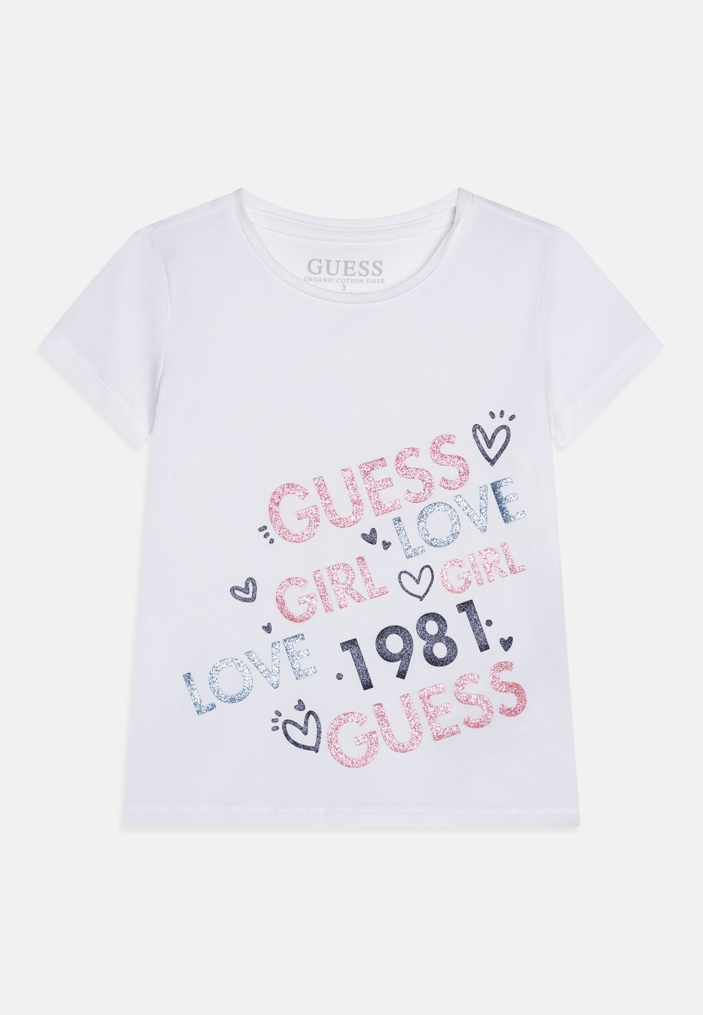 

Футболка TODDLER KIDS GIRL Guess, белый