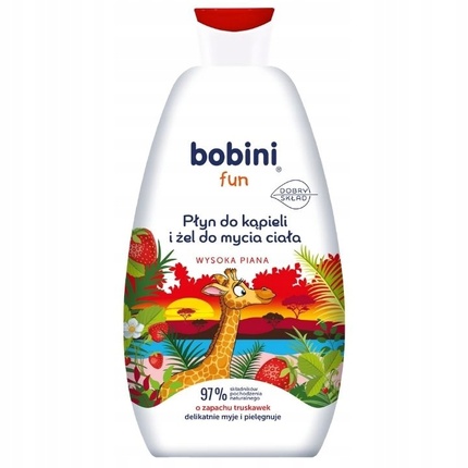 

Гель для ванны и тела с ароматом клубники 500 мл Bobinifun