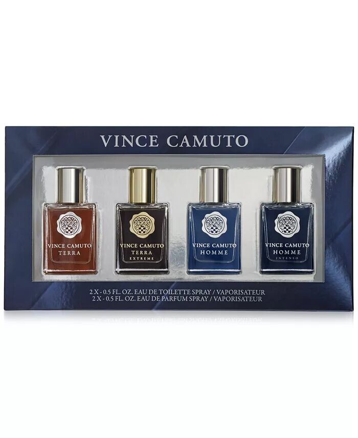 

Мужские 4 шт. Подарочный набор ароматов Vince Camuto