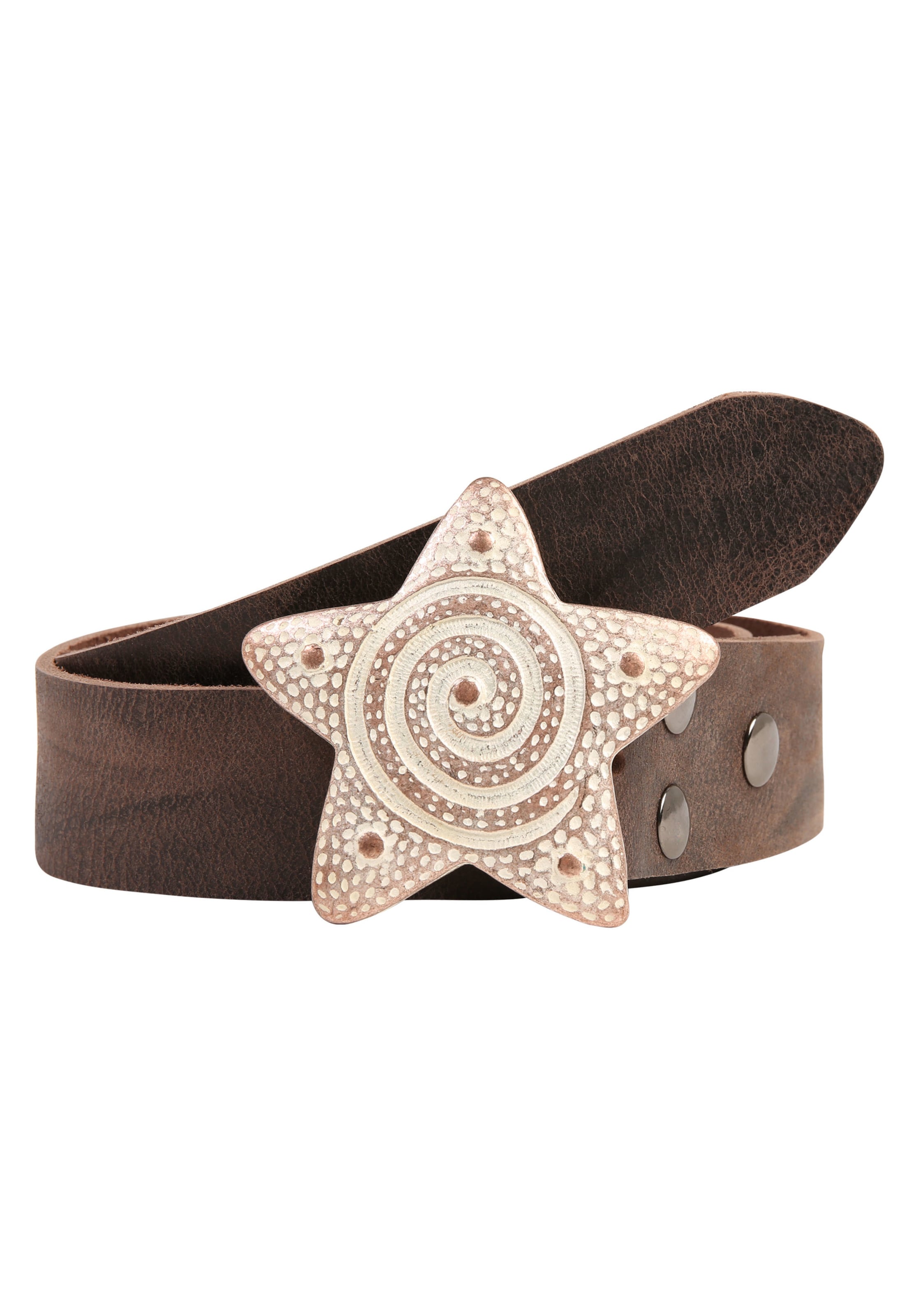 

RETTUNGSRING by showroom 019° Ремень в темно-коричневом цвете