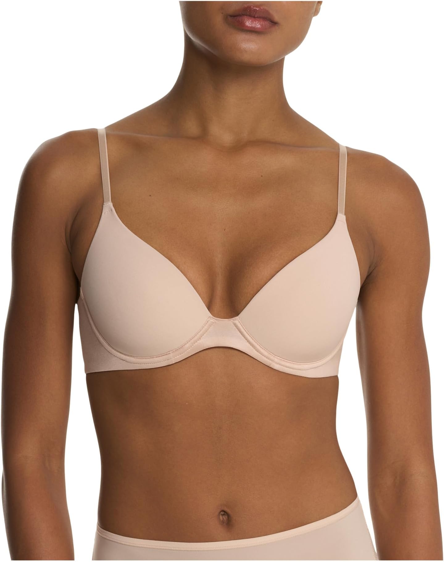 

Бюстгальтер Natori Soft Focus Convertible Demi T-shirt Bra, цвет Lite Mocha