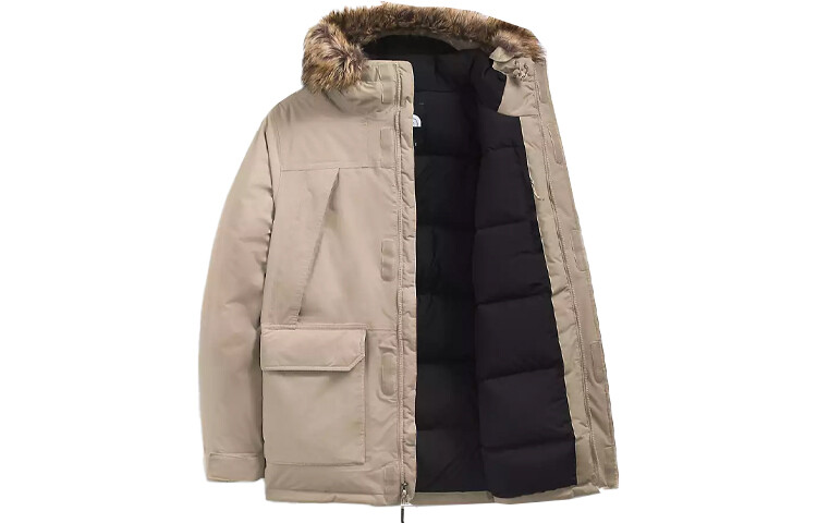 

THE NORTH FACE Мужской пуховик, Коричневый
