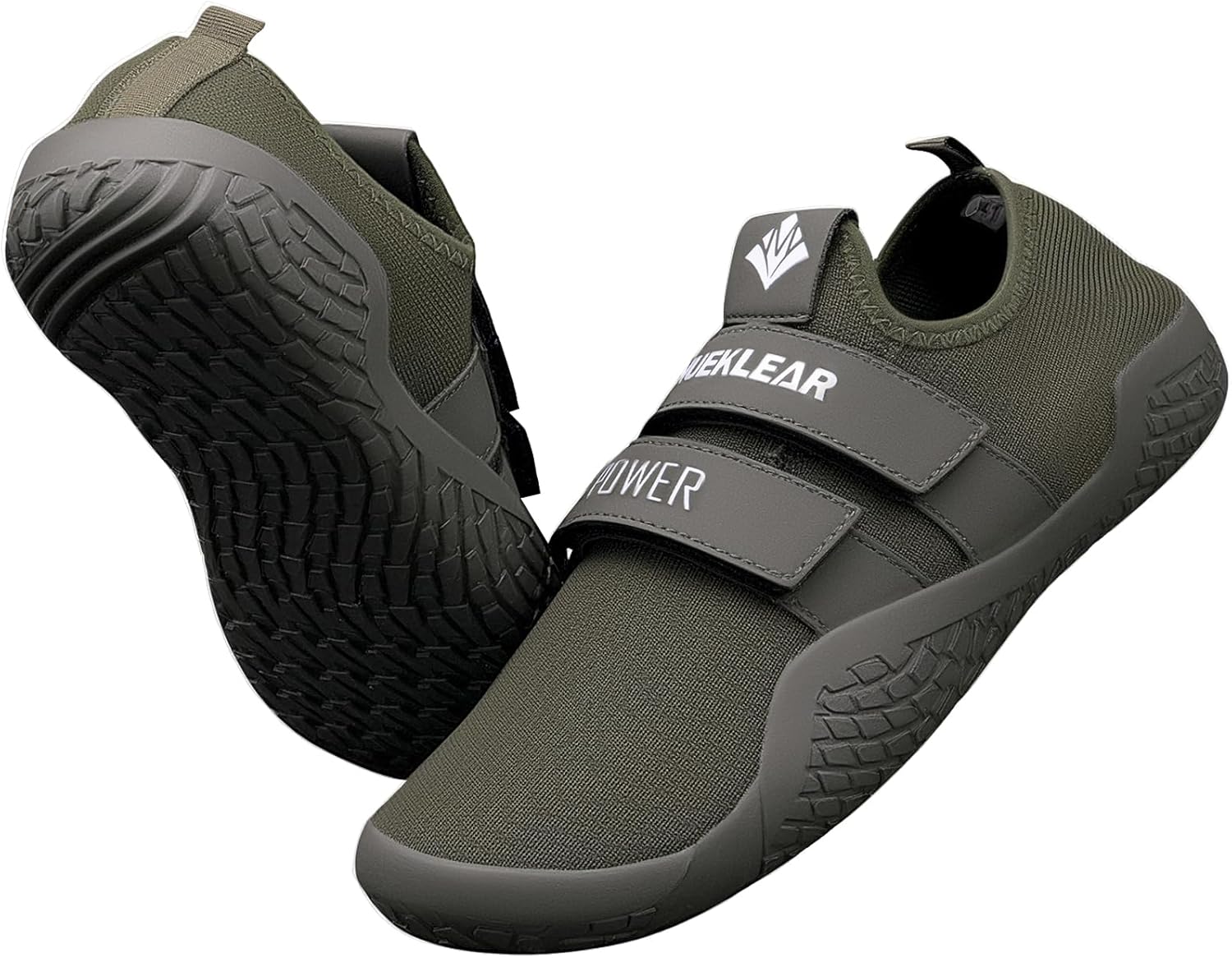 

Обувь для становой тяги MANUEKLEAR - обувь для тяжелой атлетики для мужчин и женщин - обувь для приседаний, фитнеса, кросс-тренинга, тренировки в спортзале босиком M Manueklear, зеленый