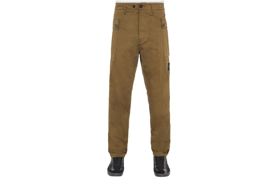 

Брюки мужские Stone Island, оливково-зеленый