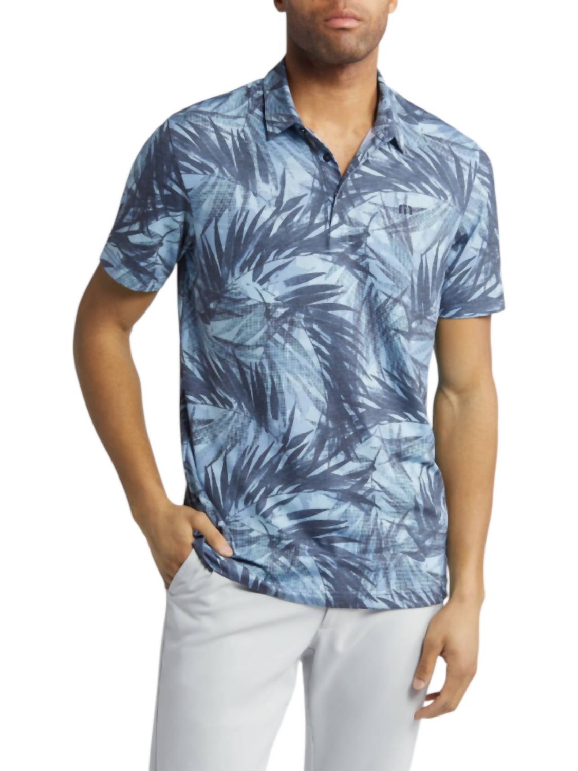

Рубашка Forest Reserve в цвете Dream Blue TravisMathew