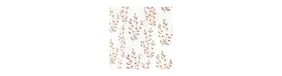 Комплект из двух платьев (двух пар) Hudson Baby, розовый taupe florals — фото 2