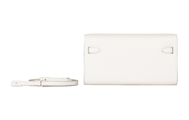 Кошелек Kelly To Go из телячьей кожи, сумка через плечо, женская сумка на плечо HERMES, k stamp, full set original hardware protective film — фото 2