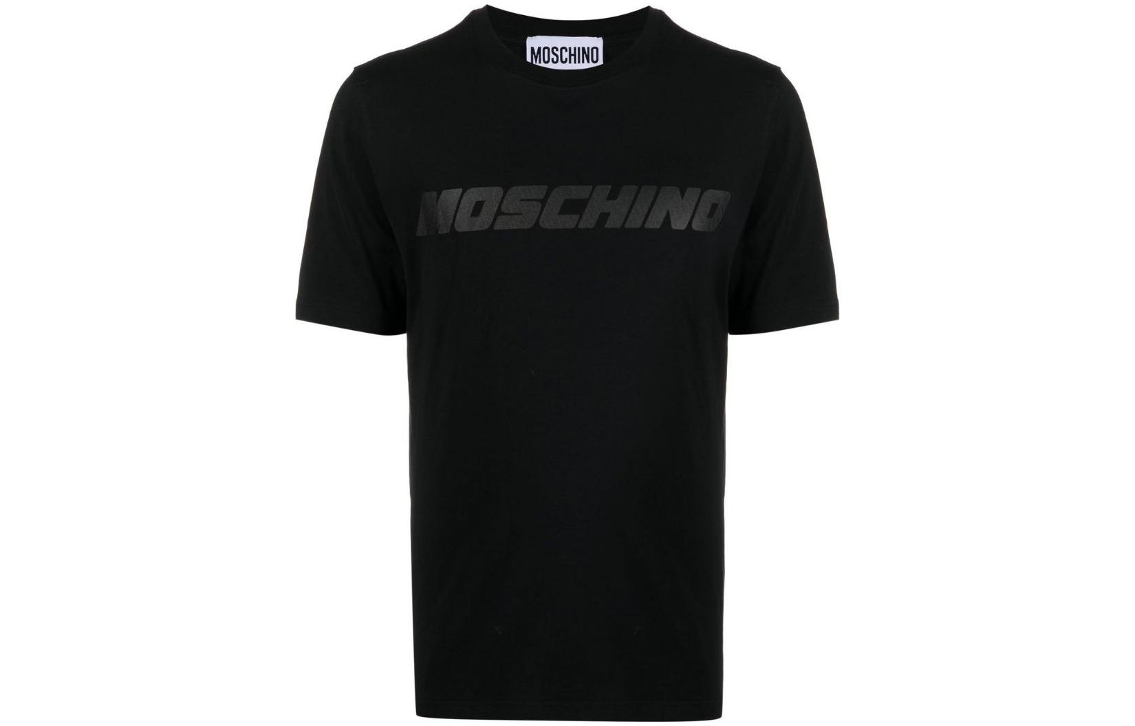 

Футболка мужская черная MOSCHINO